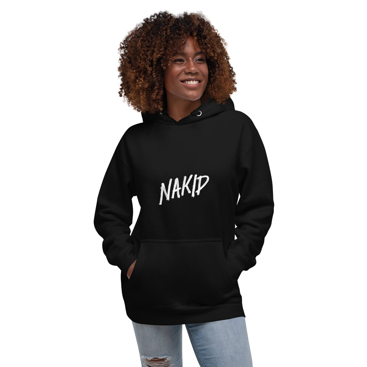 “NAKID’ Plain Unisex Hoodie