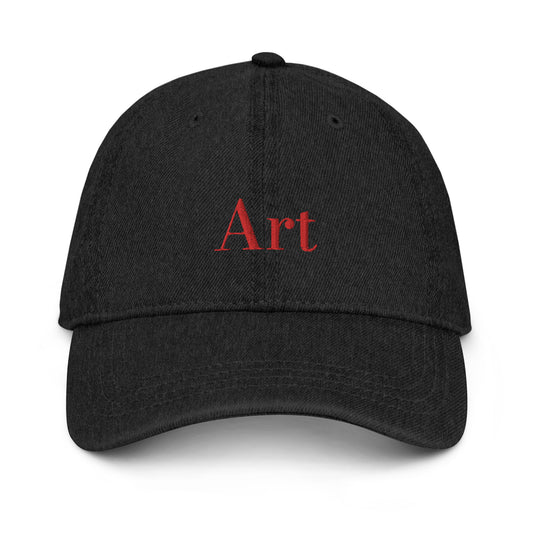 “Art" - Denim Hat