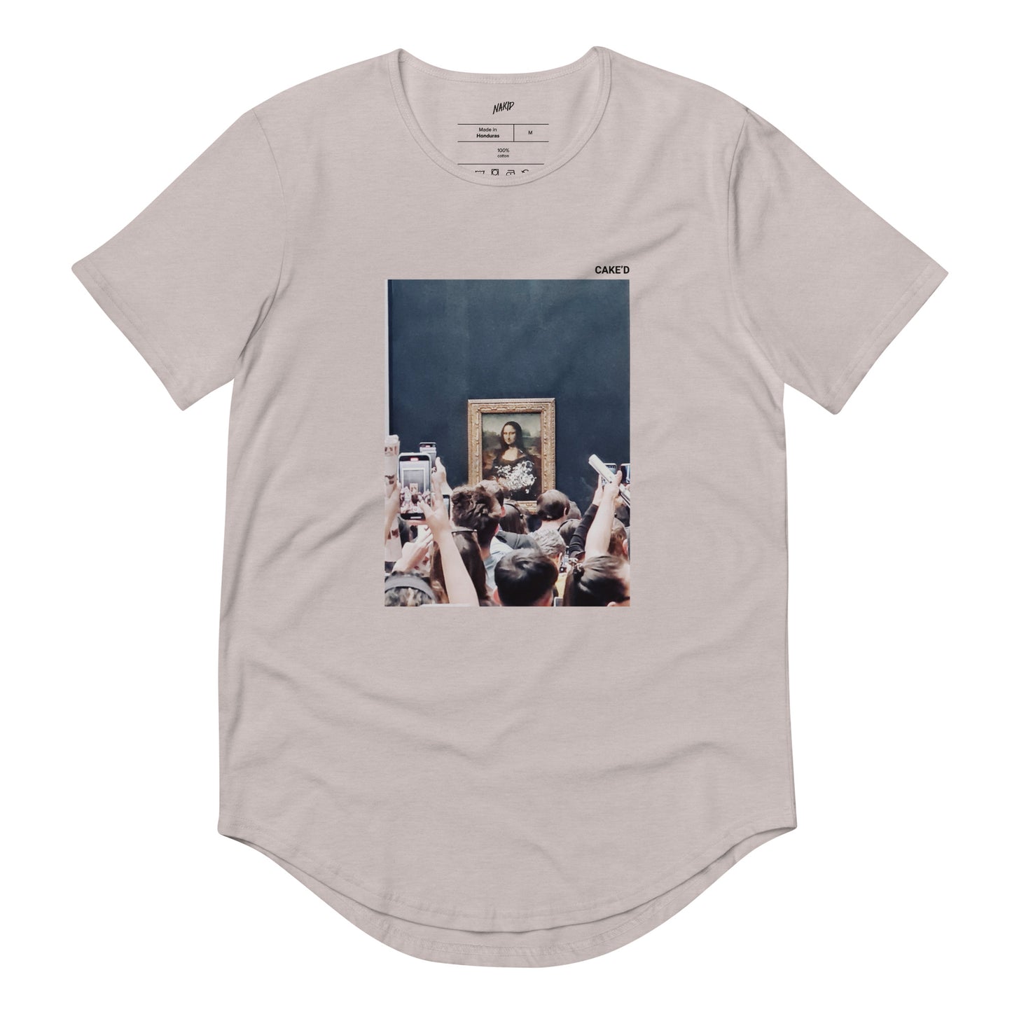 MONA LISA “CAK’D" - Men's Curved Hem T-Shirt