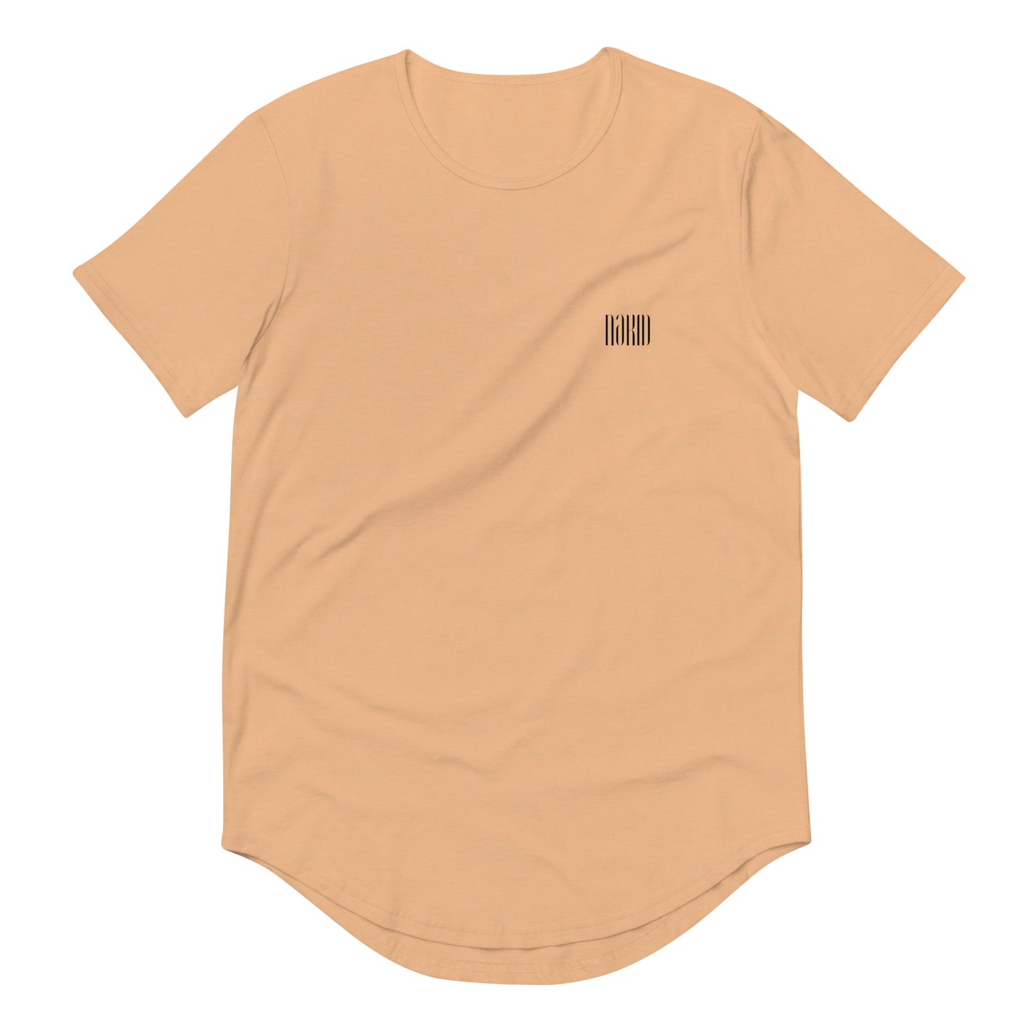 “Keep It 100” – Men’s Curved Hem T-Shirt