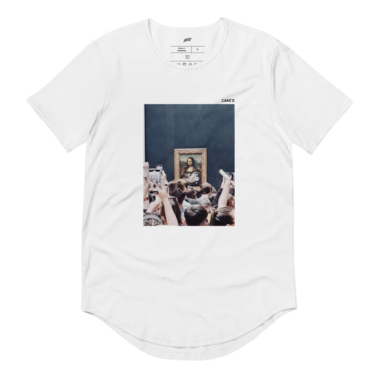 MONA LISA “CAK’D" - Men's Curved Hem T-Shirt