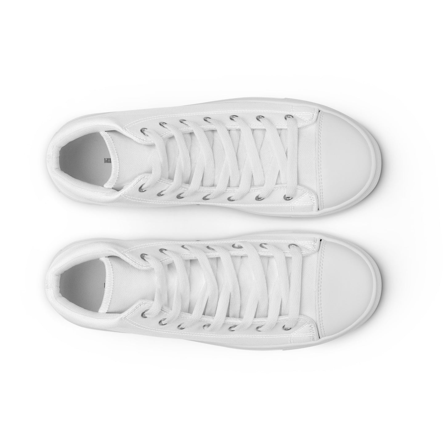 ‘NAKID’ Brand Logo – Men’s High Top Canvas Shoes