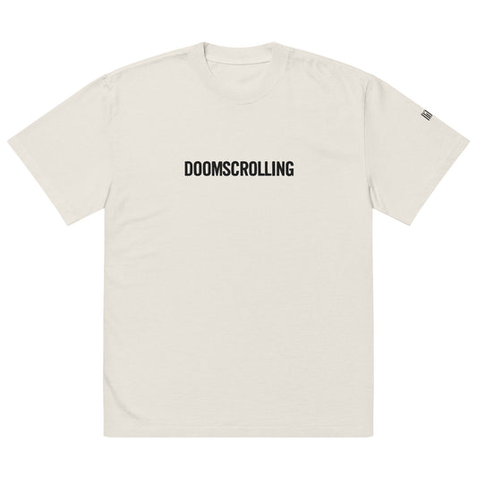 NAKID - DOOMSCROLLING - Oversized faded t-shirt