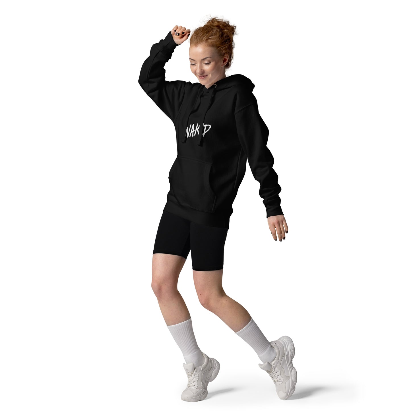 “NAKID’ Plain Unisex Hoodie